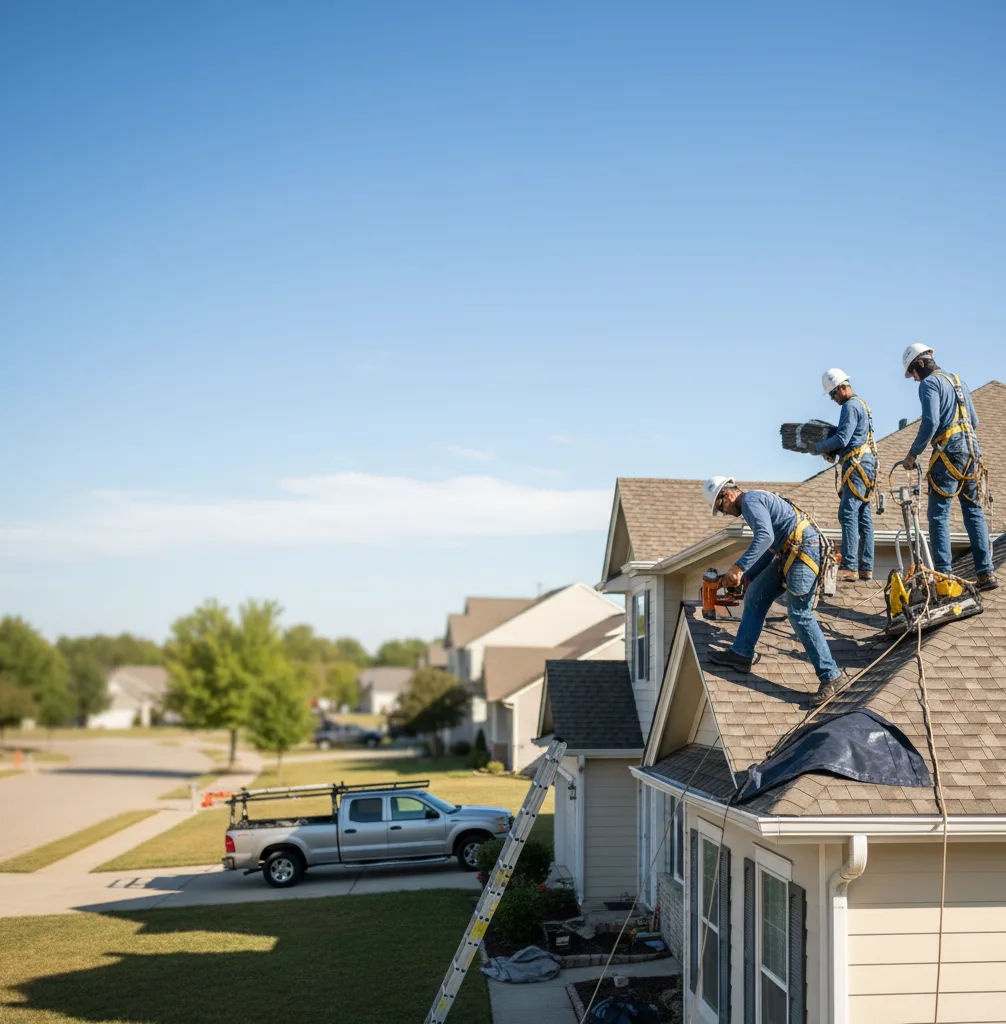 Roof Repair in Engelhard